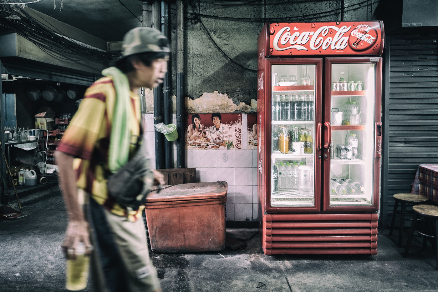 Coca-Cola vind je overal op deze planeet.  © Thierry Vanhuysse