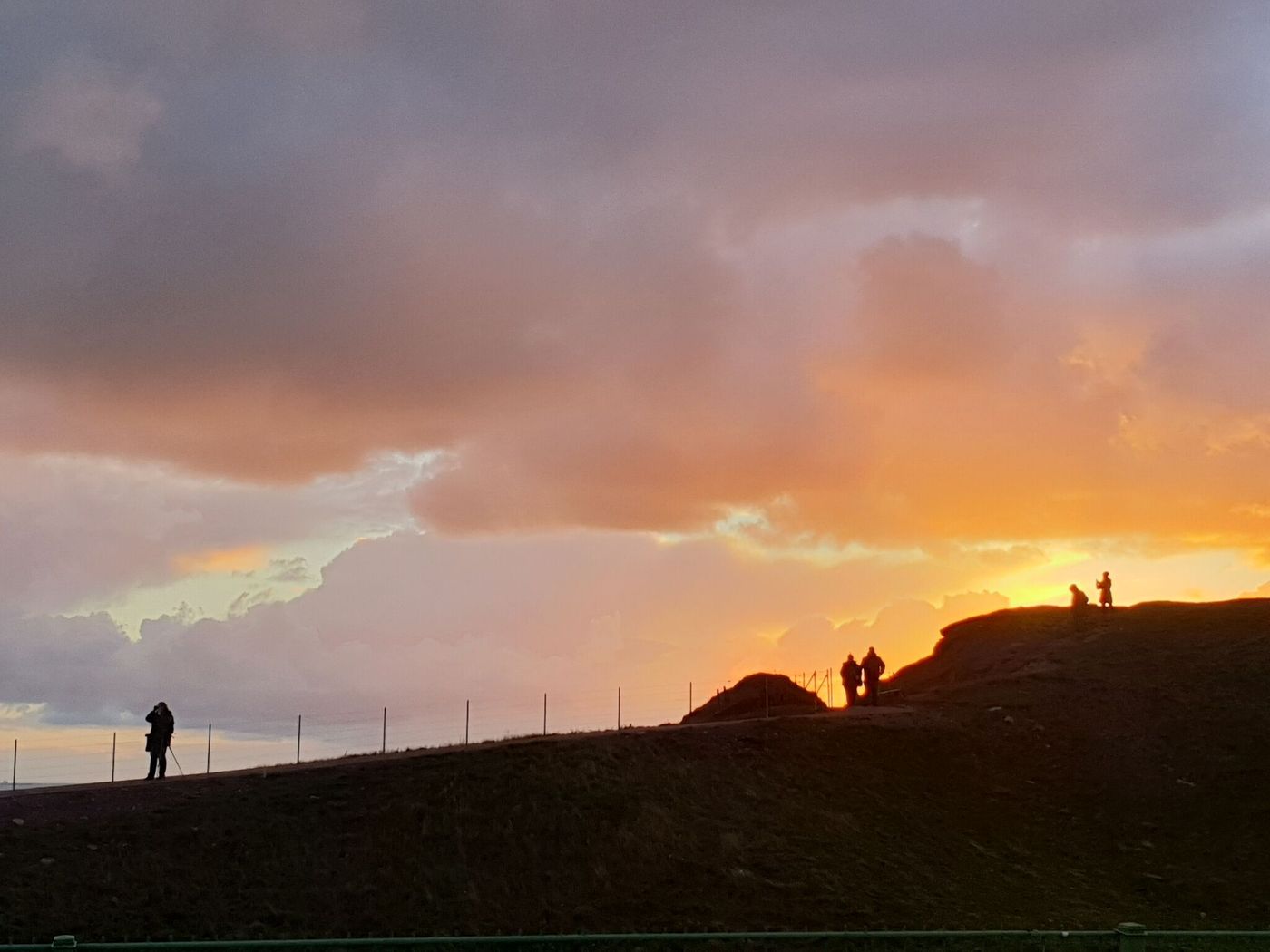 Les couchers de soleil peuvent être grandioses à Ouessant