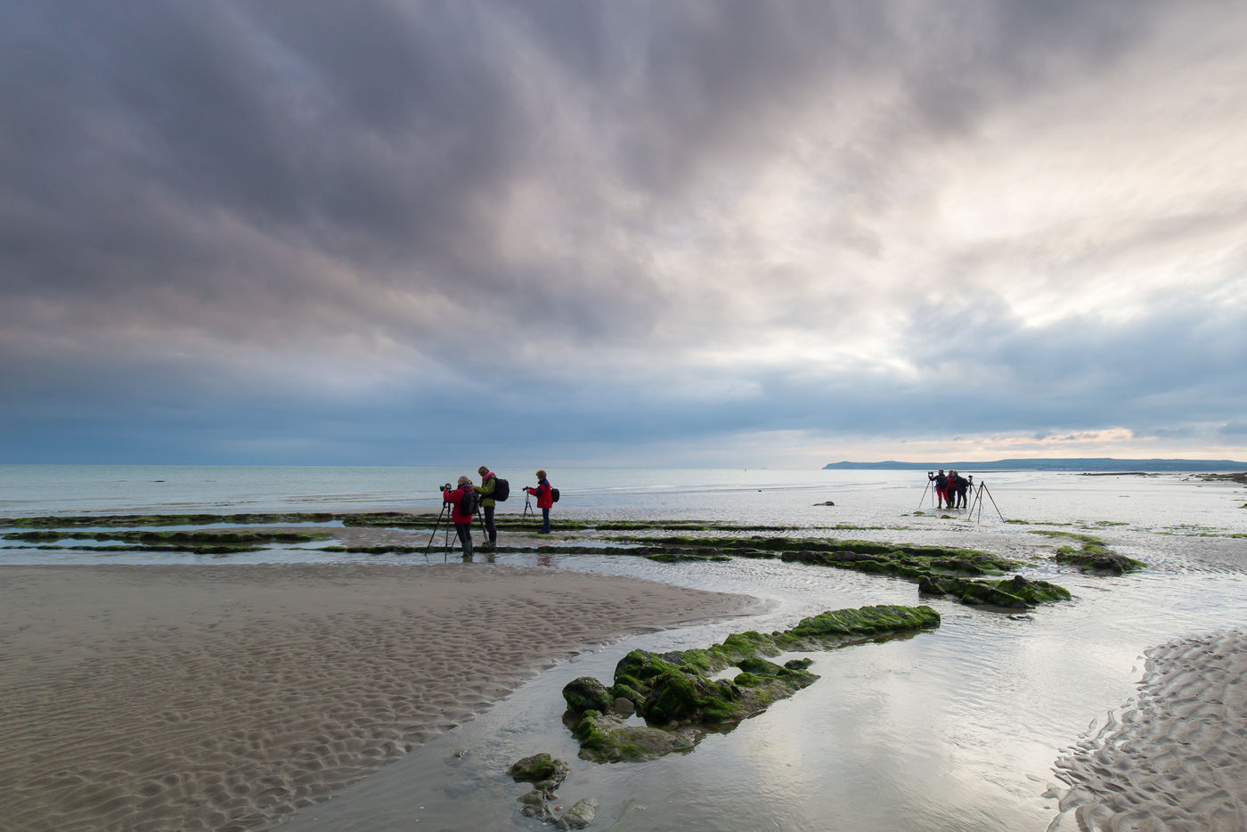 Op pad tijdens laag water. © Johan Van de Watering 