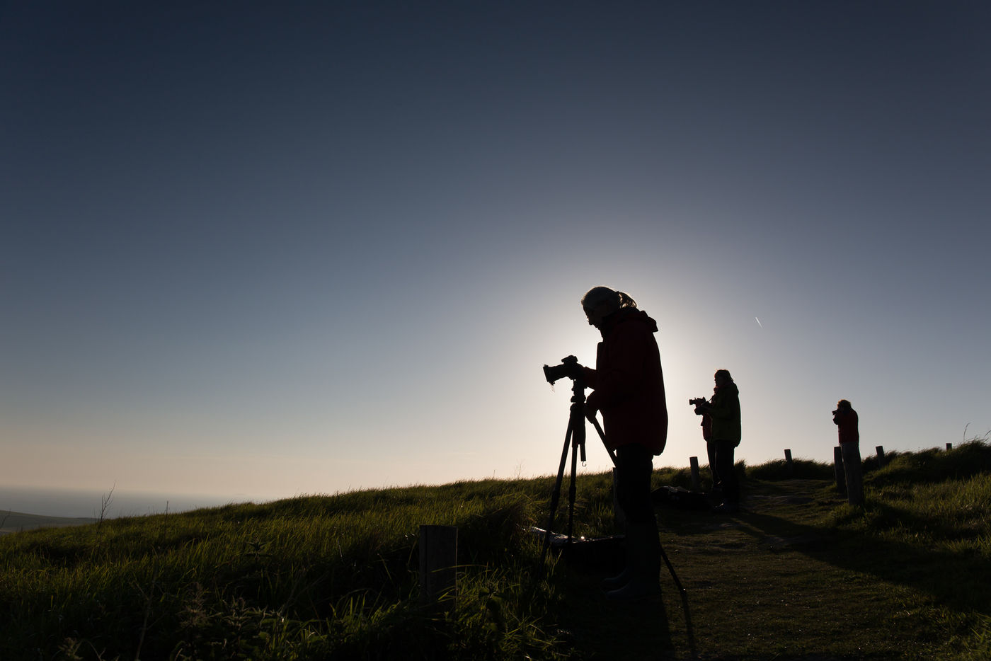 Fotografen in actie. © Johan Van de Watering 