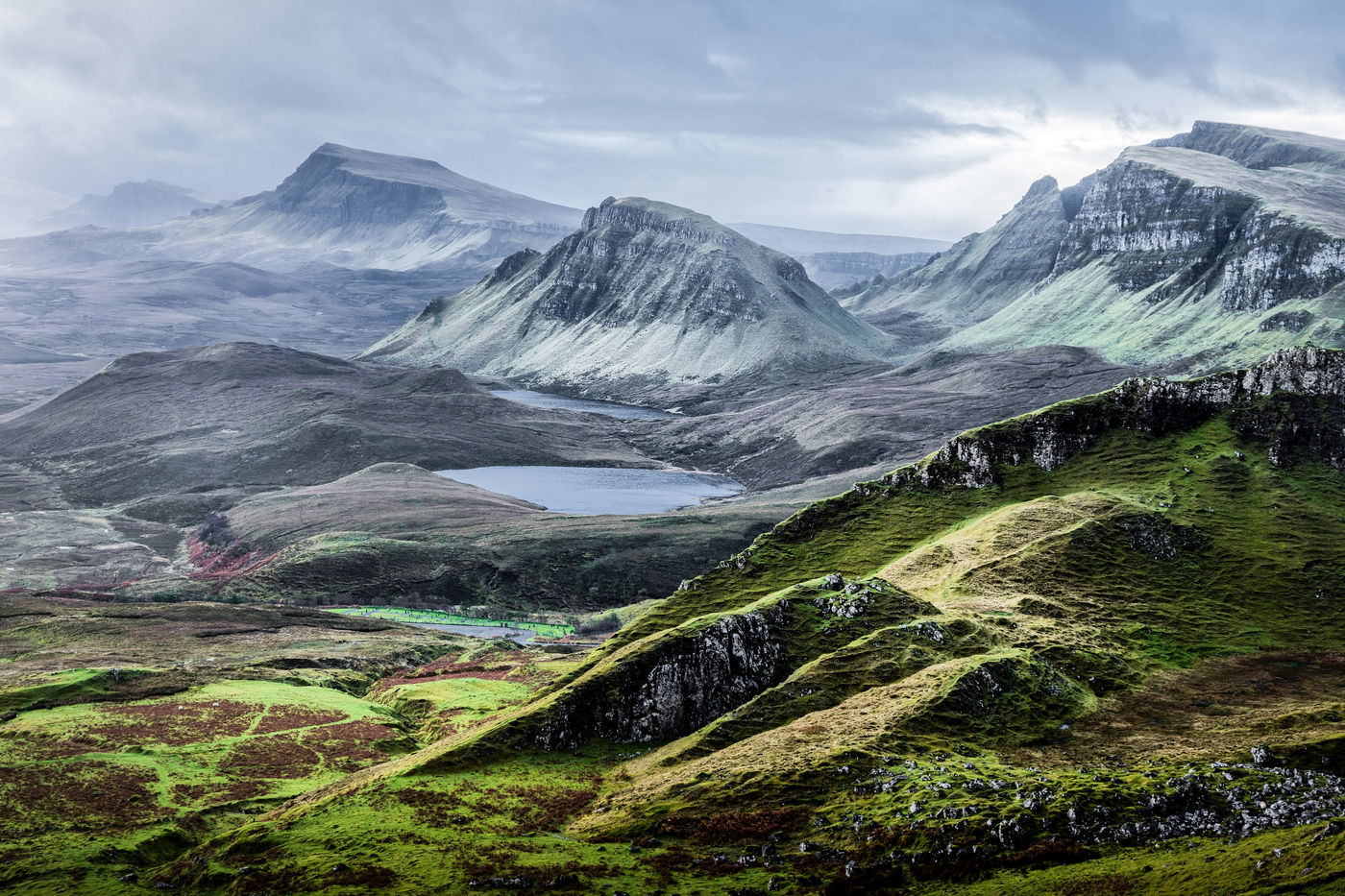 Het woeste landschap van Schotland. © Thierry Vanhuysse
