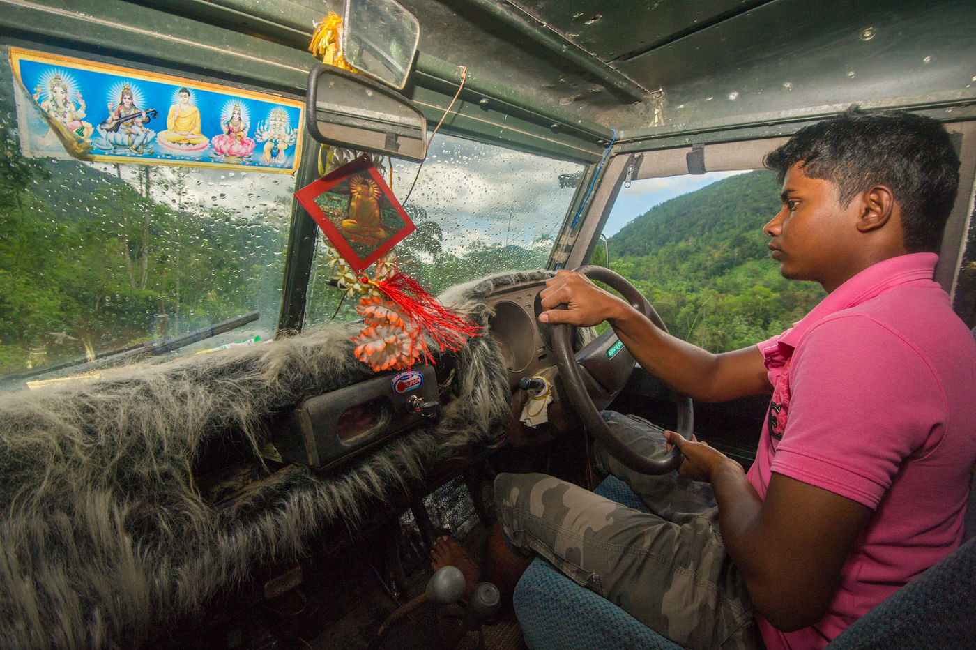 Notre guide et chauffeur en action © Billy Herman