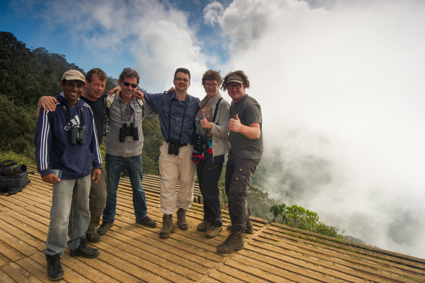 Groupe STARLING et notre super guide local © Billy Herman