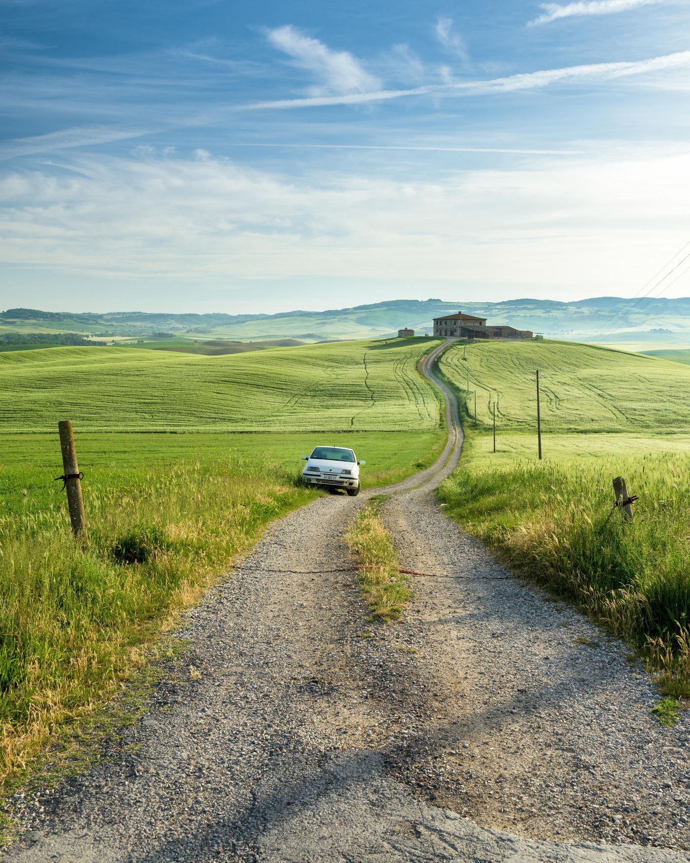 Het platteland van Toscane. © Bart Heirweg