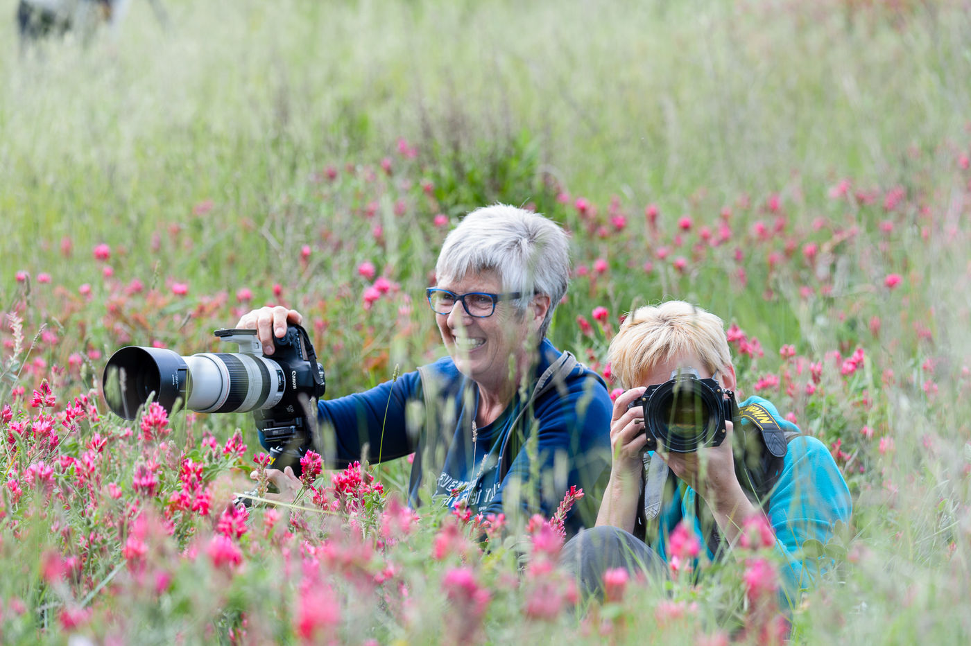 Plezier tijdens het fotograferen. © Bart Heirweg