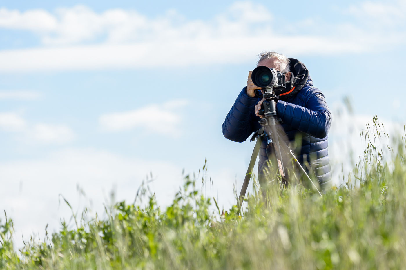 Fotograaf in actie. © Bart Heirweg