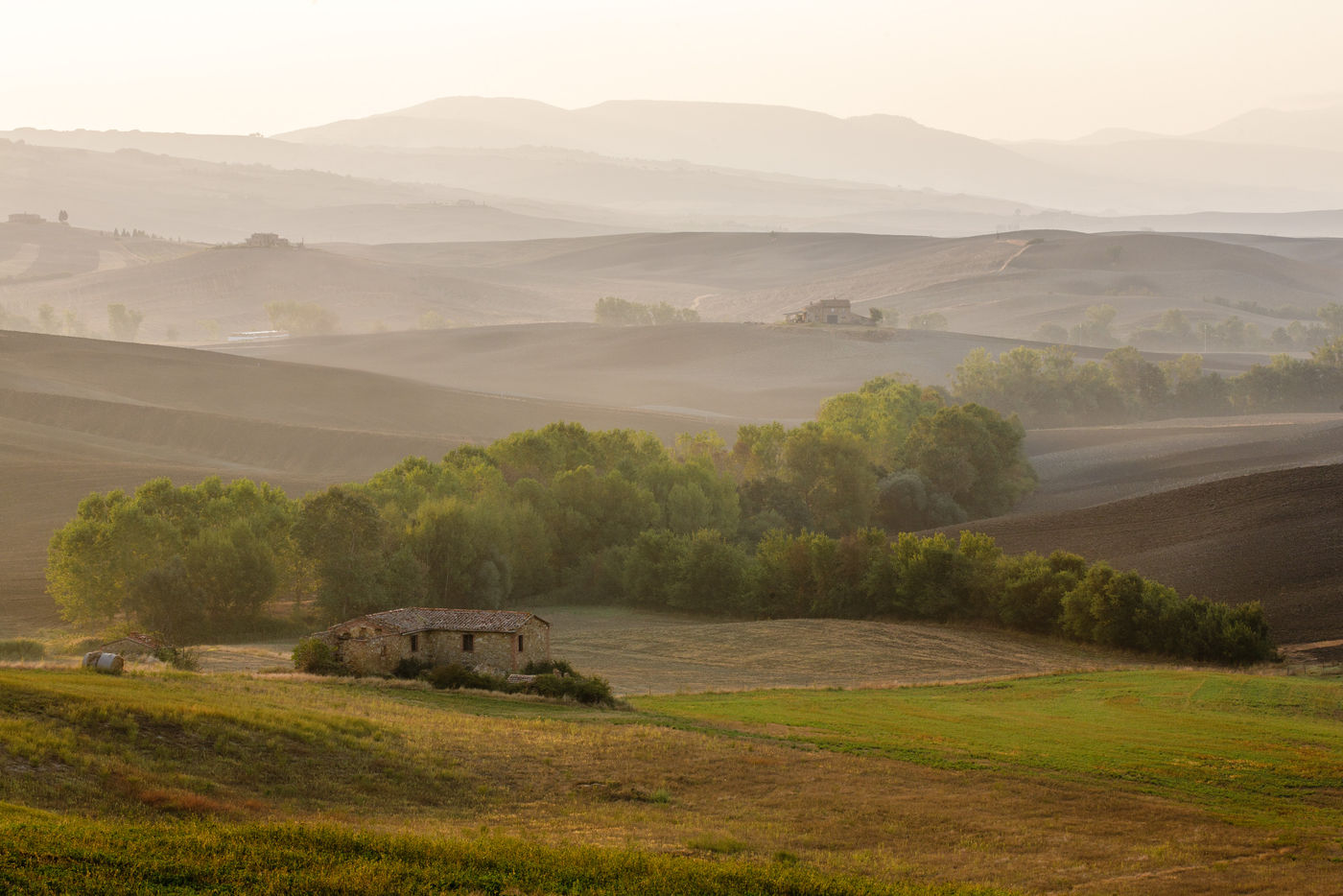 Beekvallei in Toscane. © Bart Heirweg