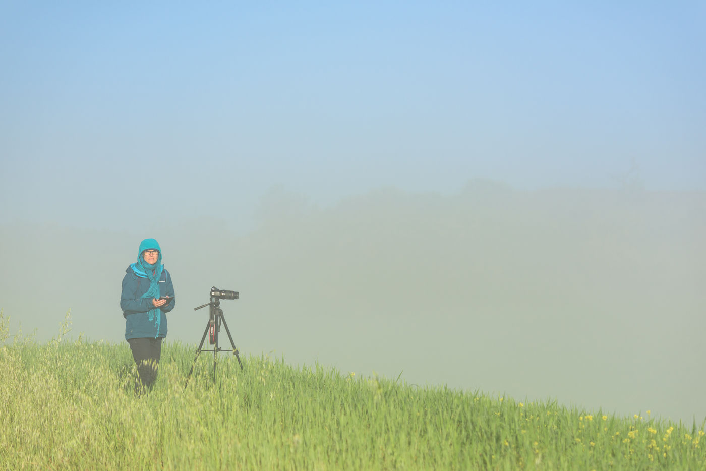 Fotograaf in actie. © Bart Heirweg