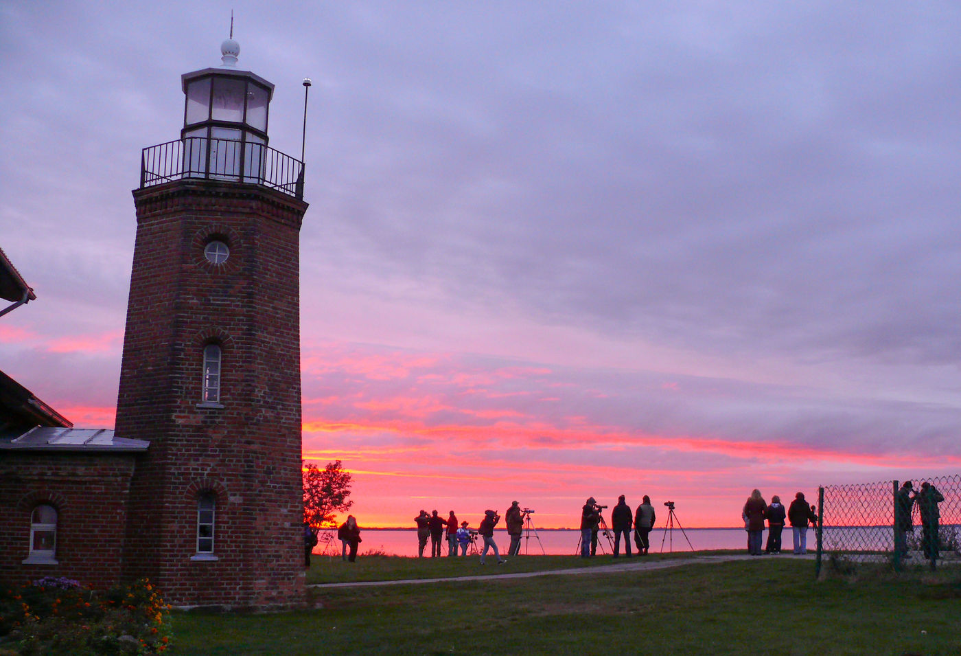 Depuis le phare de Vente Cape, nous observons la migration en mer. © Voyages STARLING