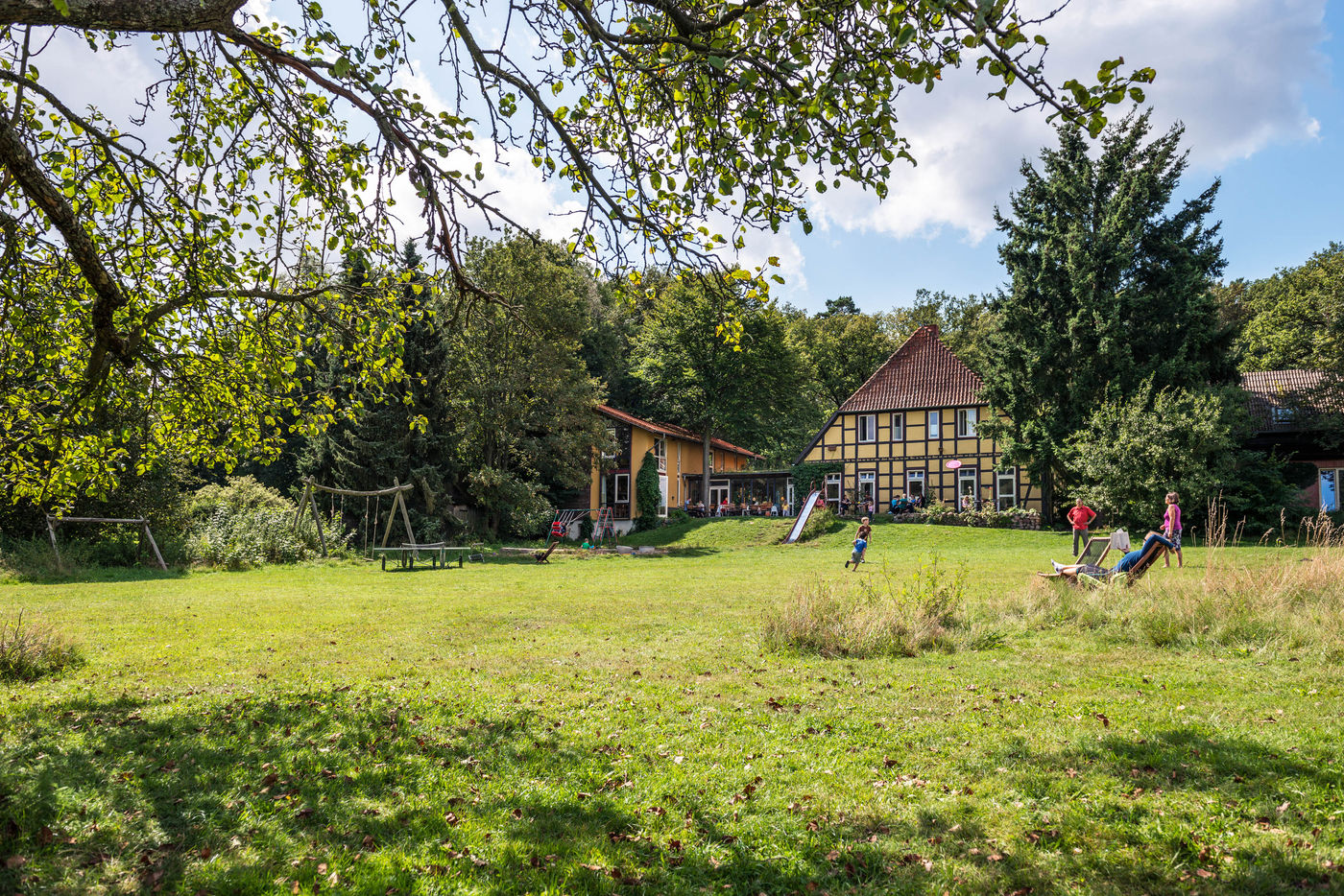 We logeren in een authentieke hoeve in de natuur. © Kenny Kenners