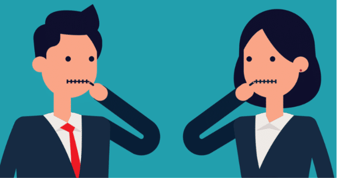 6. Avoid Talking and Unnecessary Interaction