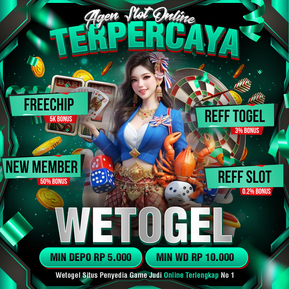 WETOGEL: Link Resmi Slot Maxwin Terpercaya & Togel Online 4D Pembayaran Tertinggi image 1