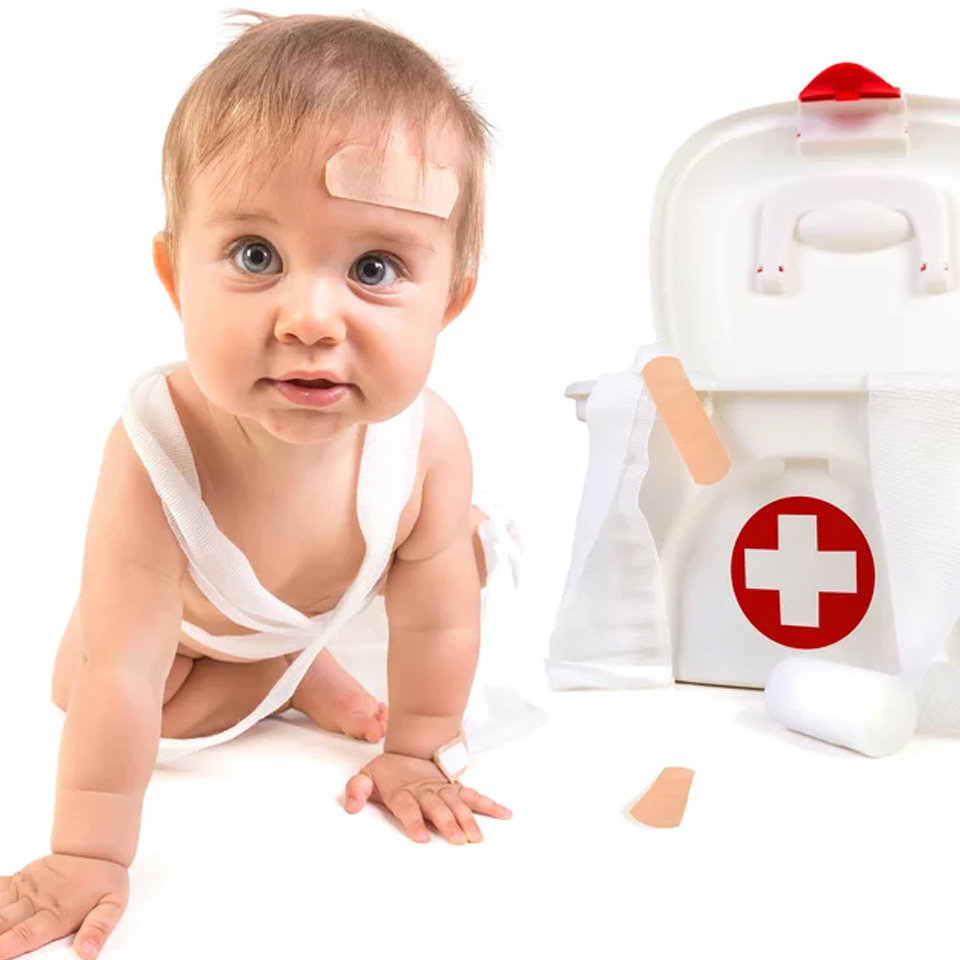 Higiene y atención sanitaria de bebés y recién nacidos primer
