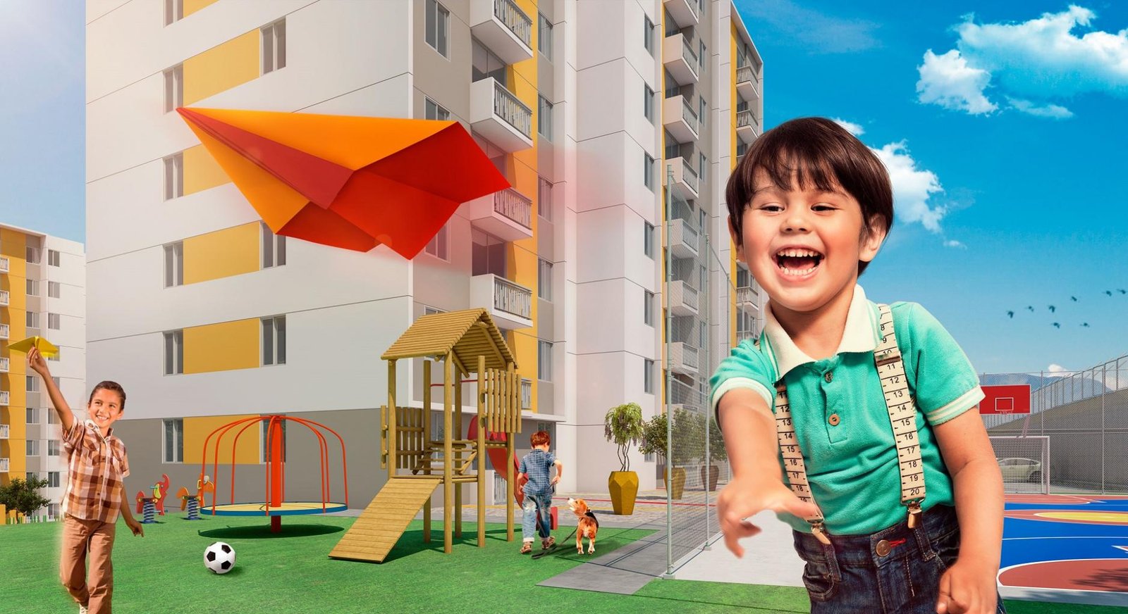 zonas comunes que no encuentras en todos los proyectos de vivienda - Parque Infantil