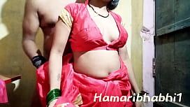 Bhabhi fucked in red saree