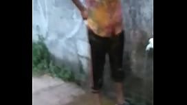 Hot mallu bathing sneaking