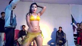 Hot indian girl dancing on stage video