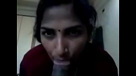 Aunty giving me a blowjob