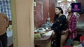 Hot desi milf threesome