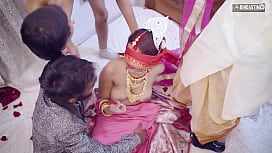 GangBang Suhagarat Part 2 - Desi Indian Cute Wife Very 1st Suhagarat ( F