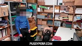 LP Officer spreadeagle fuck the shoplyfter Amethyst Banks tight pussy  x