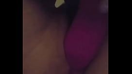 Wife masturbating and squirting while fucking ass