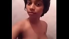 Desi girl flashing pussy in bathroom