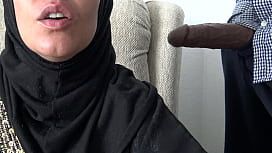 Big Tits Egyptian Cuckold Arab Wife Blowjob