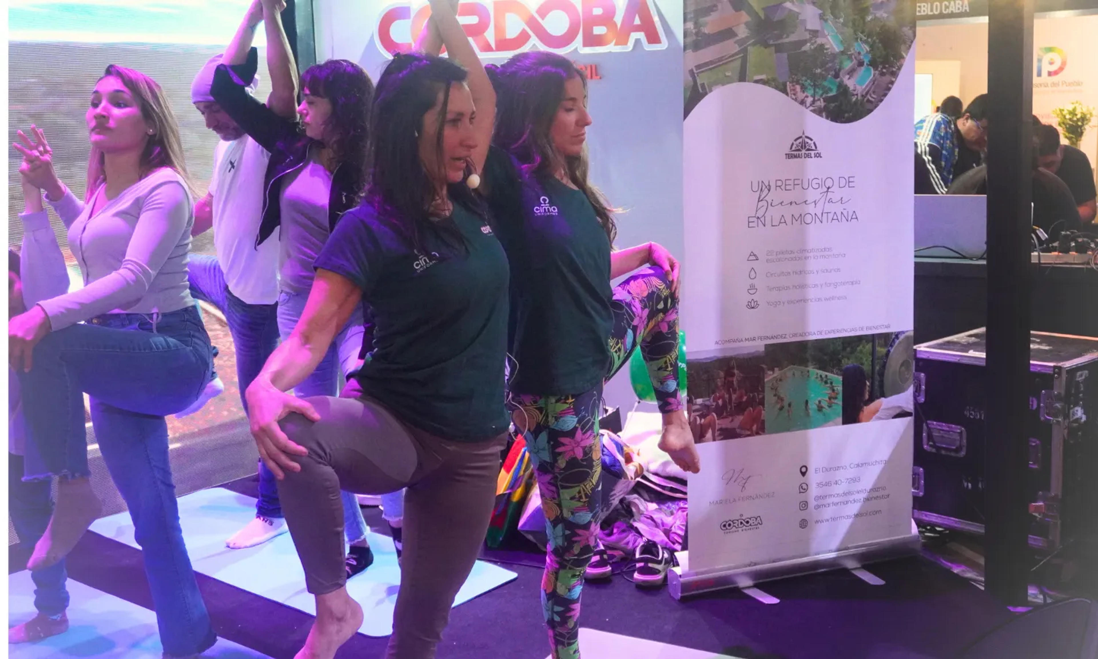 Portada de la presentación de Mariela Fernández en la Feria Internacional de Turismo 2025.