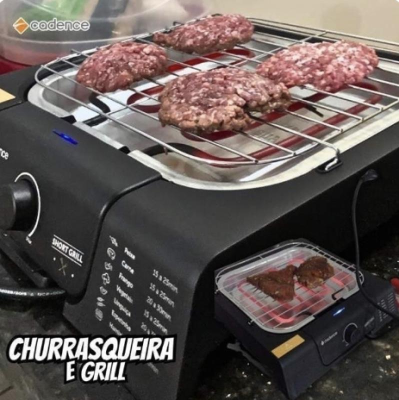 Churrasqueira Elétrica Cadence Short Grill