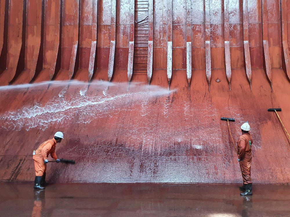 Hold Cleaning Services in Chittagong Port & Mongla Port, Bangladesh. thumbnail 3
