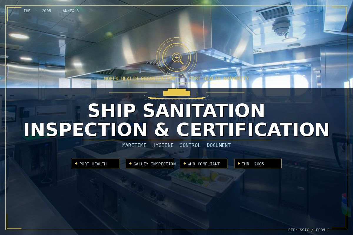 Sanitary Inspections for Vessels (SSEC)