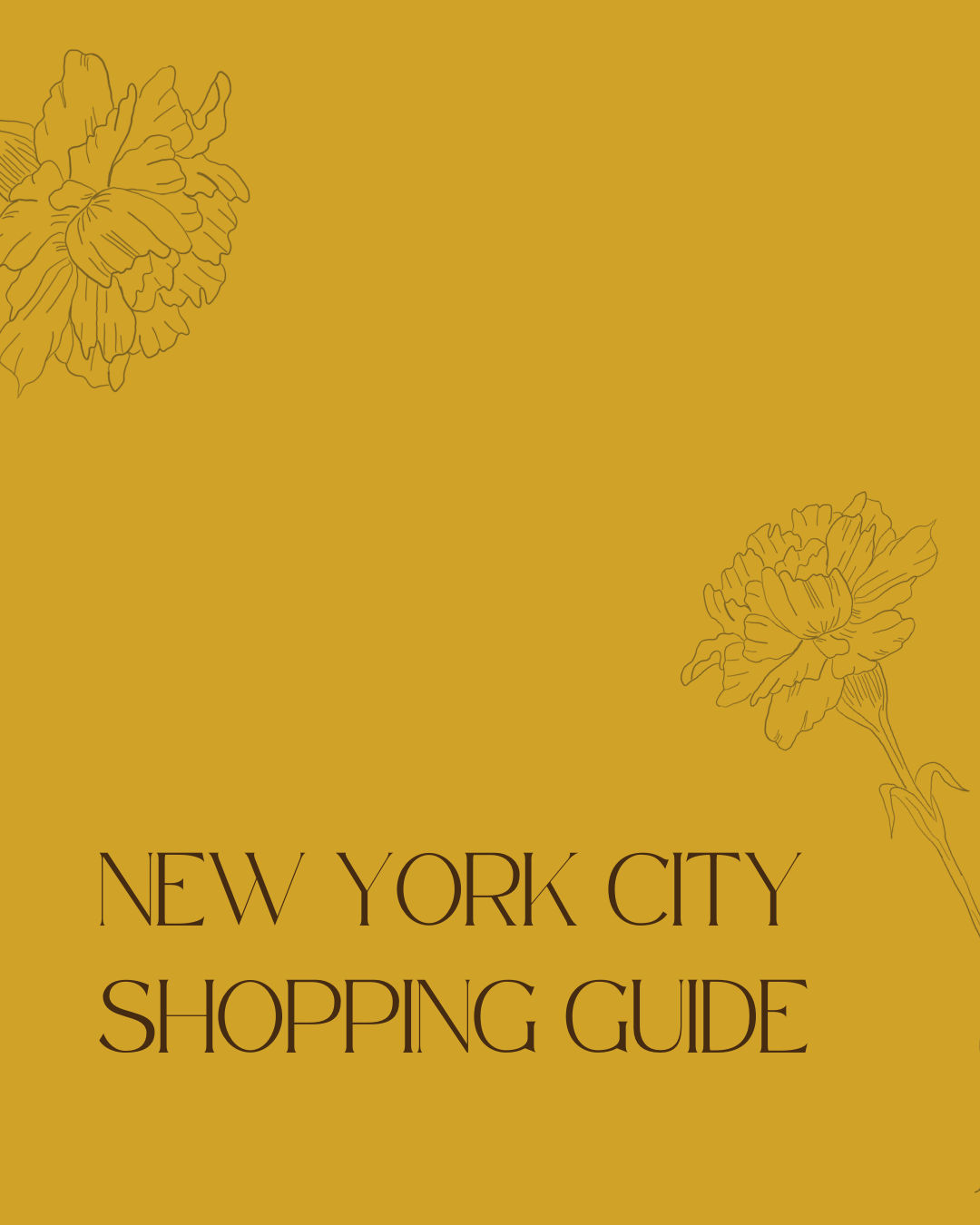 New York Shaadi Shopping Trip