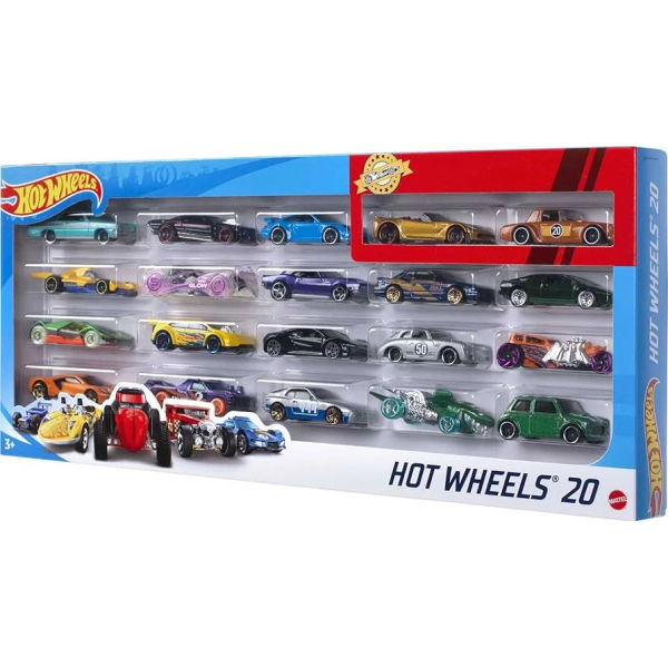 HW PACOTE 20 CARROS H7045 | Marina Presentes