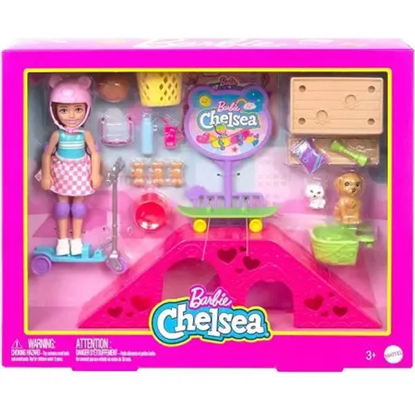 メニックスビューティープラス Marina - BARBIE CHELSEA PISTA DE SKATE HJY35