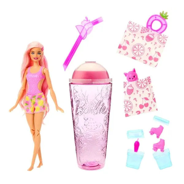 BARBIE POP REVEAL FRUTAS 8 SURP HNW40 | Marina Presentes