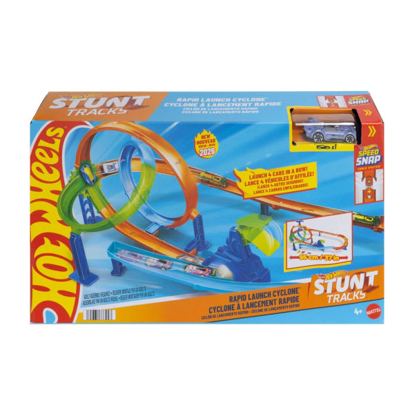 HW STUNT TRACKS RAPID LAUNCH CICLONE JHK73 | Marina Presentes