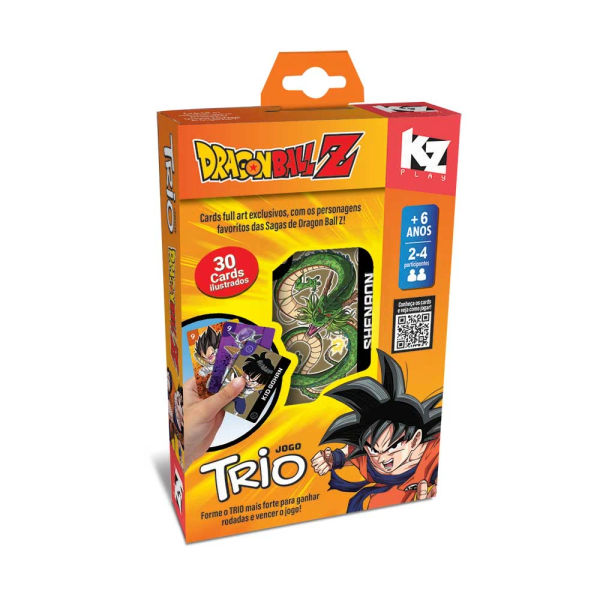 JOGO TRIO DRAGON BALL Z 1283 | Marina Presentes