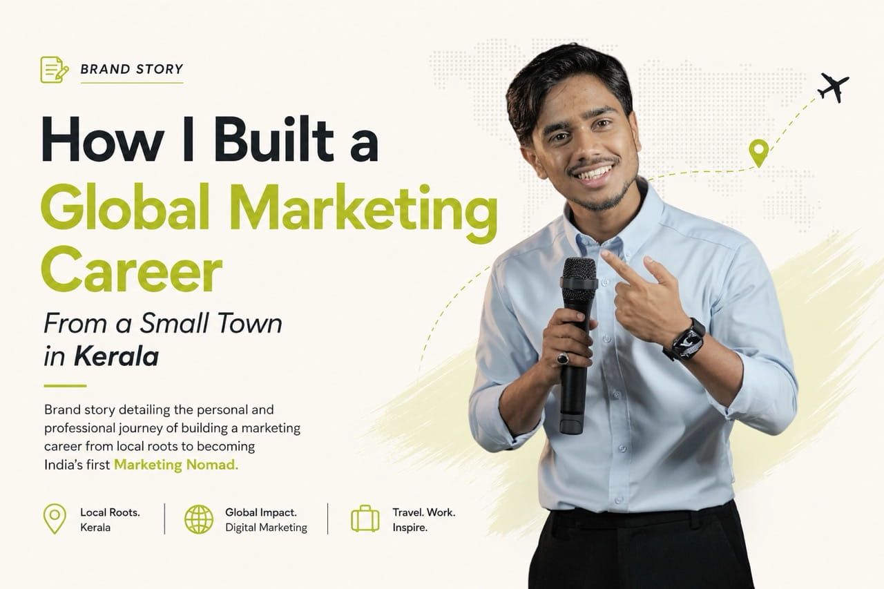 How I Built a Global Marketing Career From a Small Town in Kerala