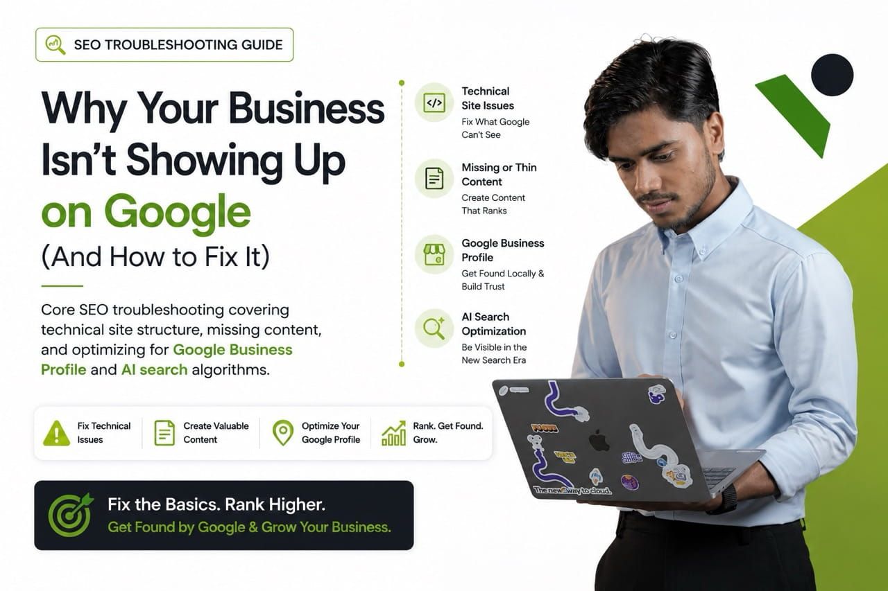 Why Your Business Isn't Showing Up on Google (And How to Fix It)