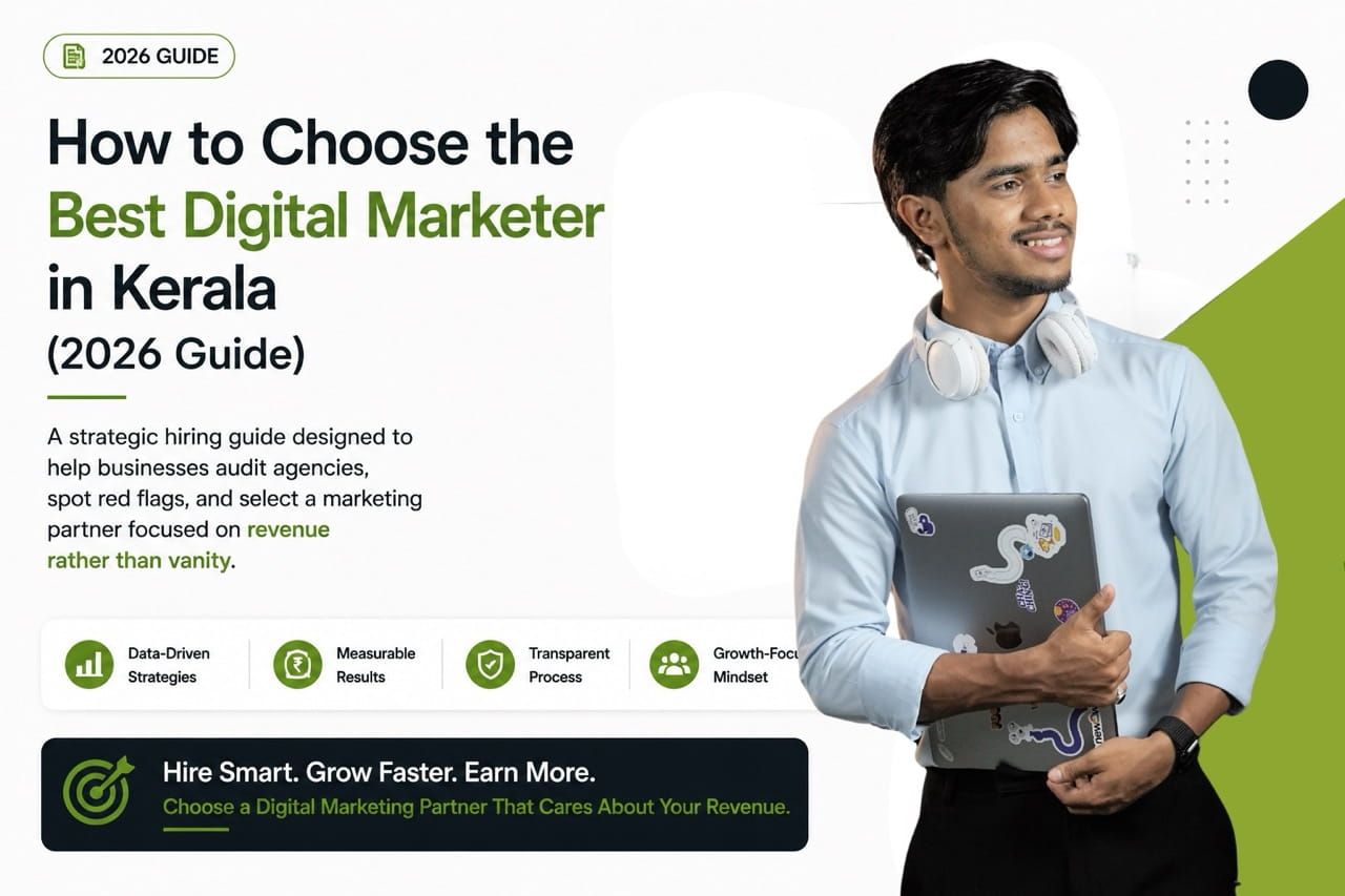 How to Choose the Best Digital Marketer in Kerala (2026 Guide)