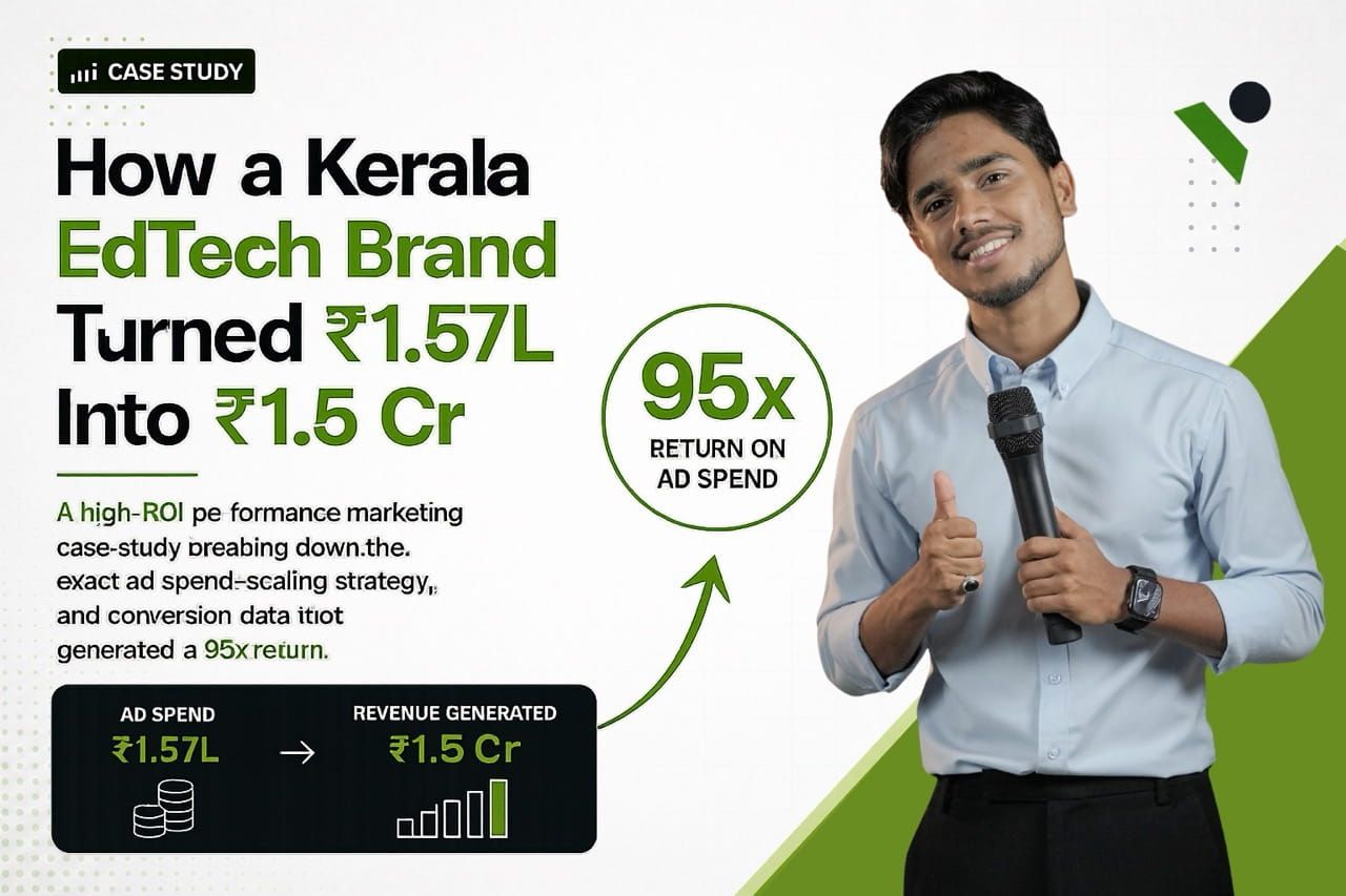 How a Kerala EdTech Brand Turned ₹1.57L Into ₹1.5 Cr (Case Study)