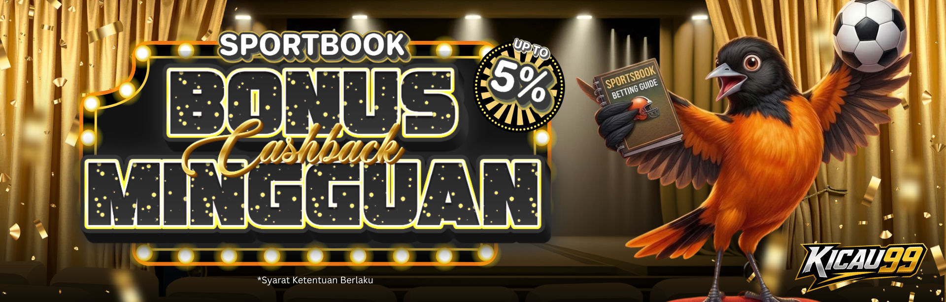 BONUS MINGGUAN SPORTBOOK!