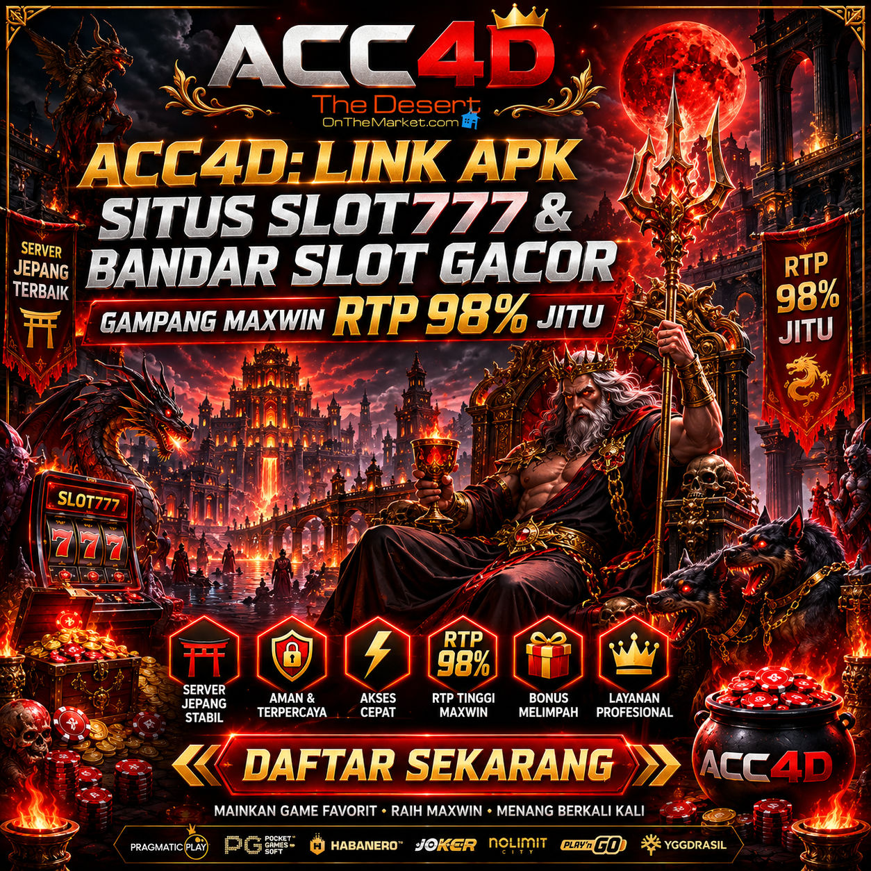ACC4D : Link Apk Situs Slot777 & Bandar Slot Gacor Gampang Maxwin Rtp 98% Jitu