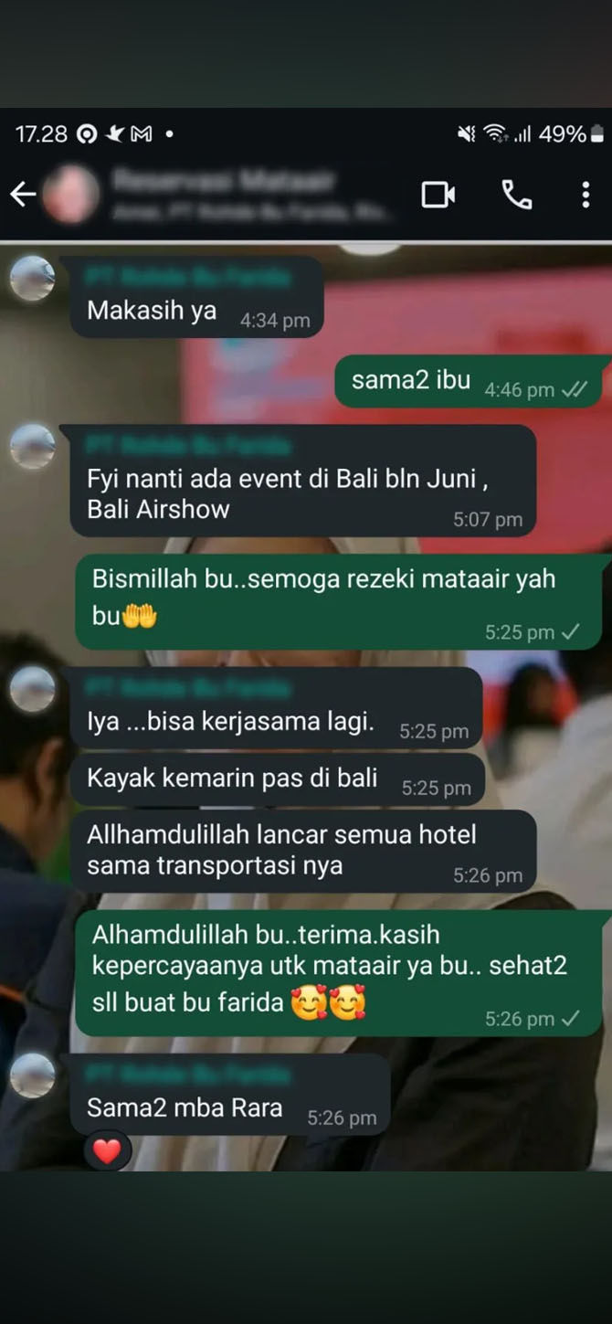 Review dari Klien 10