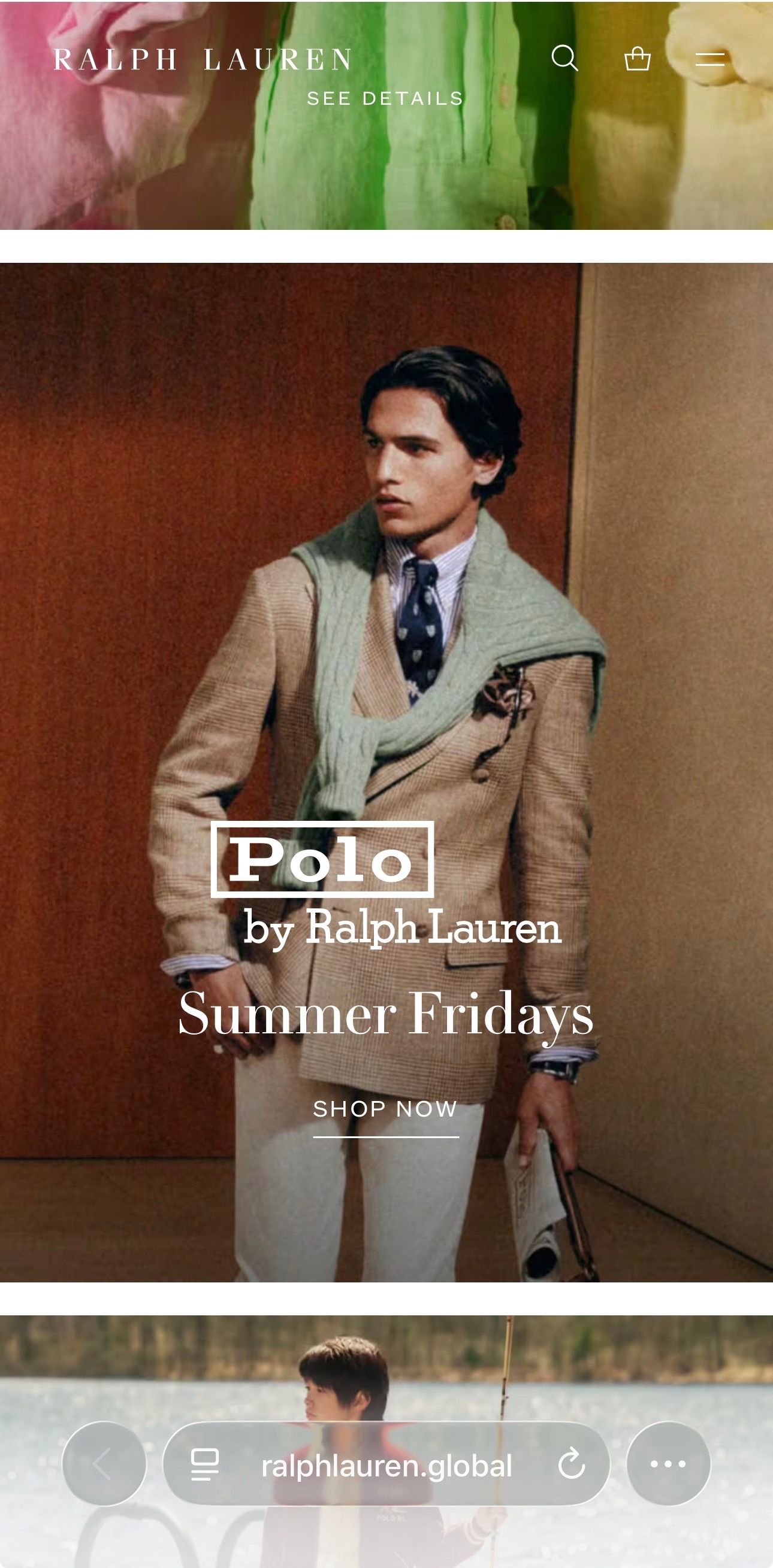 Ralph Lauren Authentication Page