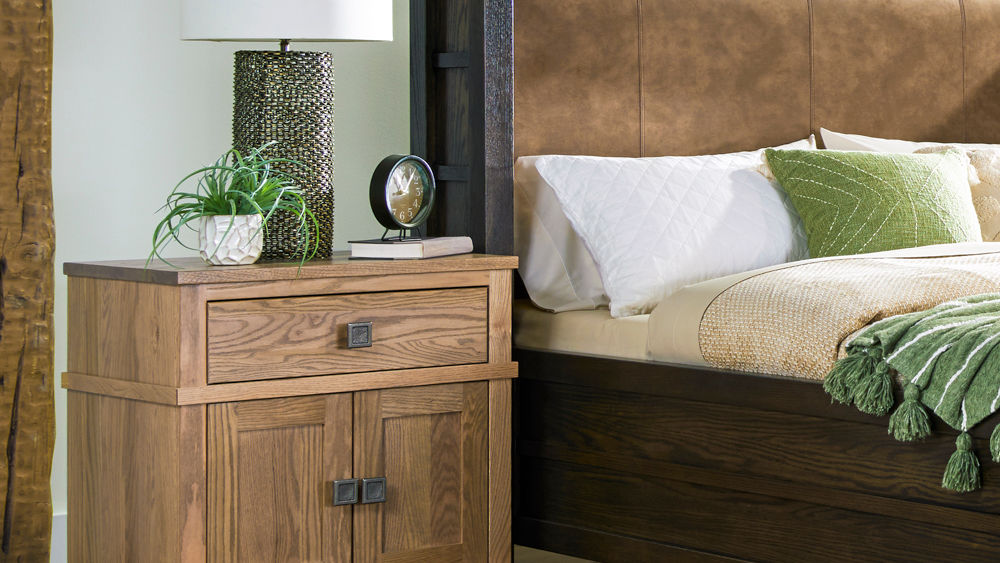 Fontana King Shelter Upholstered Bed and Nightstand 5 Fontana King Shelter Upholstered Bed and Nightstand 5