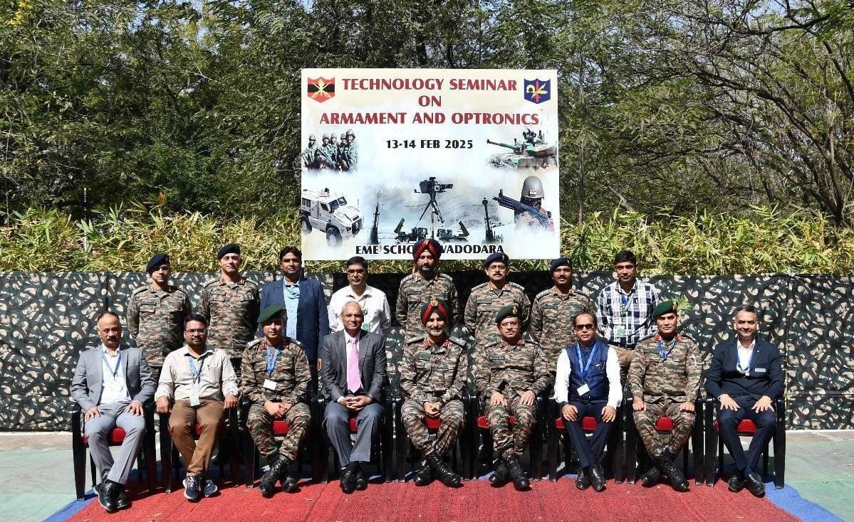 Technology Seminar on Armament and Optronics Held at EME School, Vadodara