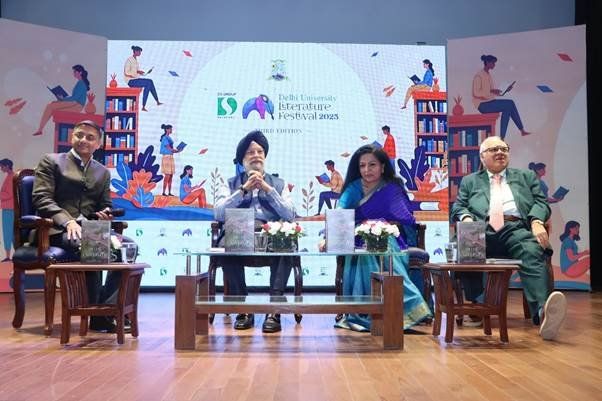 Hardeep Singh Puri Highlights Delhi University’s Legacy at Lit Fest Panel Discussion