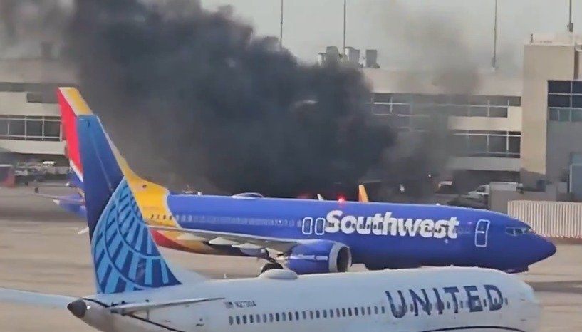 12 Hospitalized After American Airlines Plane Catches Fire at Denver Airport